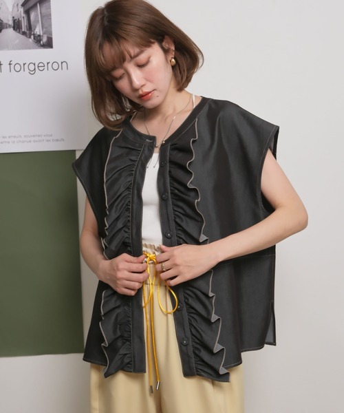 デニムフリルBL Palm Riche│Eimee Law & LHELBIE 公式オンラインストア