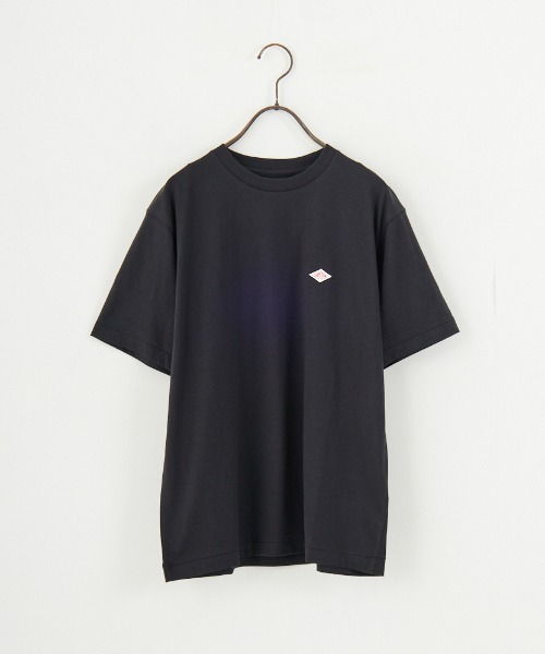 新品未使用⭐︎完売⭐︎DANTON ダントン　ショート丈　袖ワンポイント DANTON/ダントン] ワンポイントロゴ ショートスリーブTシャツ（T