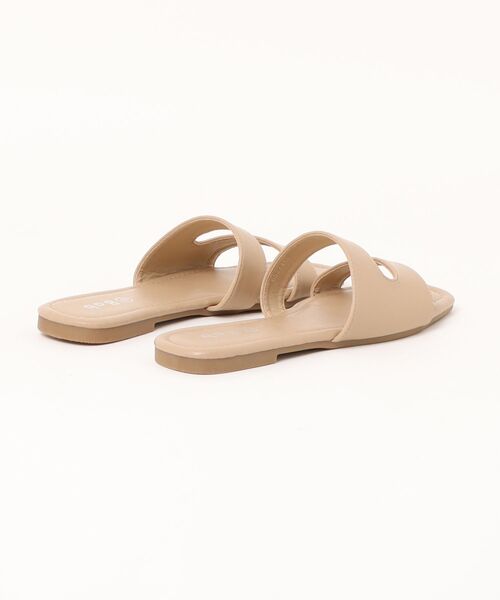 Bab(バブ)の「ニュアンスラインフラットサンダル(サンダル・レディース・ブラック/ベージュ/オフホワイト・M/L)」の19枚目の写真