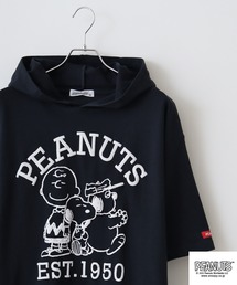 PEANUTS集合柄発泡プリントパーカー