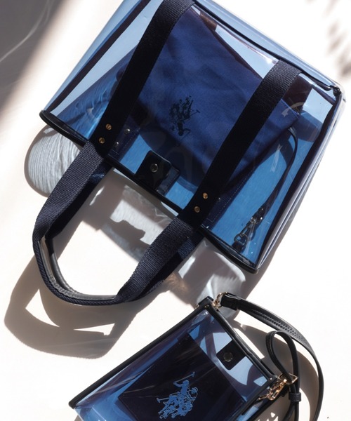 U.S. POLO ASSN.（ユーエスポロアッスン）の「【U.S. POLO ASSN.】 ユーエスポロアッスン　WaterBeach　トートバッグ　USPA-2699（トートバッグ・レディース・ネイビー/ブラック/ホワイト/ブラウン・FREE）」の9枚目の写真