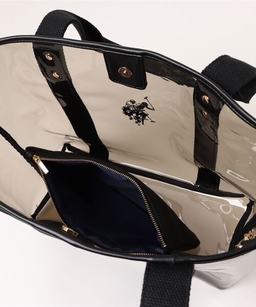 U.S. POLO ASSN.（ユーエスポロアッスン）の「【U.S. POLO ASSN.】 ユーエスポロアッスン　WaterBeach　トートバッグ　USPA-2699（トートバッグ・レディース・ネイビー/ブラック/ホワイト/ブラウン・FREE）」の13枚目の写真