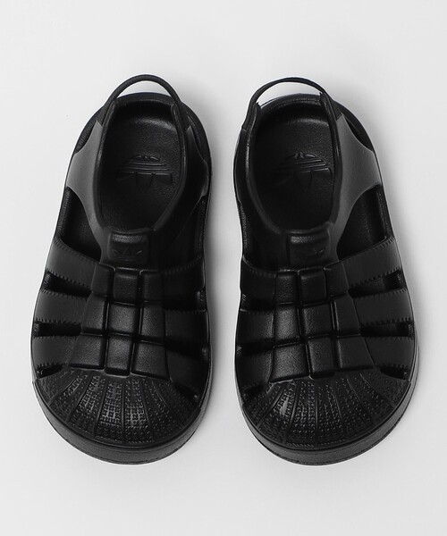 adidas Originals(アディダスオリジナルス)の「<adidas Originals>SST サンダル / スーパースター / キッズ 14cm-16cm(サンダル・キッズ・ブラック・14cm/16cm/15cm)」の3枚目の写真
