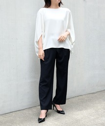 STRAWBERRY-FIELDS | 【オンラインサイト限定販売】ヴィンテージツイルストレートパンツ　ロングパンツ(その他パンツ)