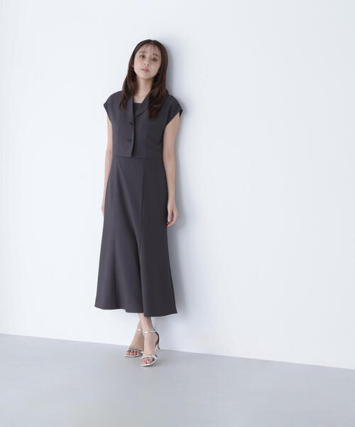 ◇ショートジャケット＆ワンピースセット（ワンピース
