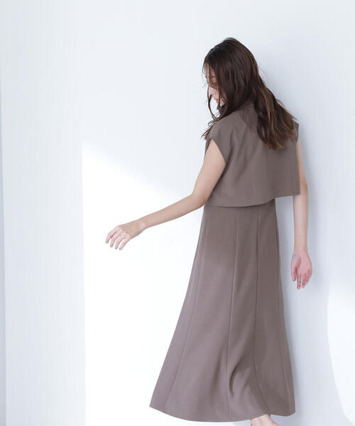 NATURAL BEAUTY BASIC(ナチュラルビューティーベーシック)の「◇ショートジャケット&ワンピースセット(ワンピース・レディース・チャコールグレー/ブラウン・SMALL/MEDIUM/P/S)」の17枚目の写真