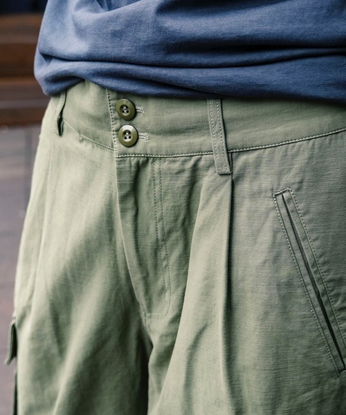 BANKS（バンクス）の「WOVEN / BANKS JOURNAL(バンクスジャーナル)カーゴパンツブランドタグ（その他パンツ・メンズ・ブラウン/カーキ・SMALL/MEDIUM/LARGE）」の5枚目の写真