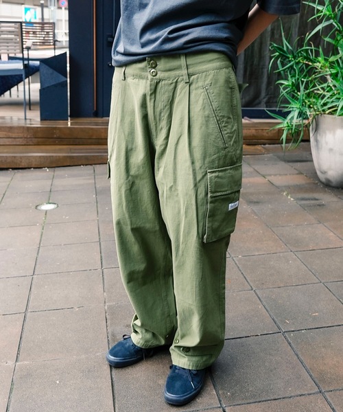 BANKS（バンクス）の「WOVEN / BANKS JOURNAL(バンクスジャーナル)カーゴパンツブランドタグ（その他パンツ・メンズ・ブラウン/カーキ・SMALL/MEDIUM/LARGE）」の16枚目の写真