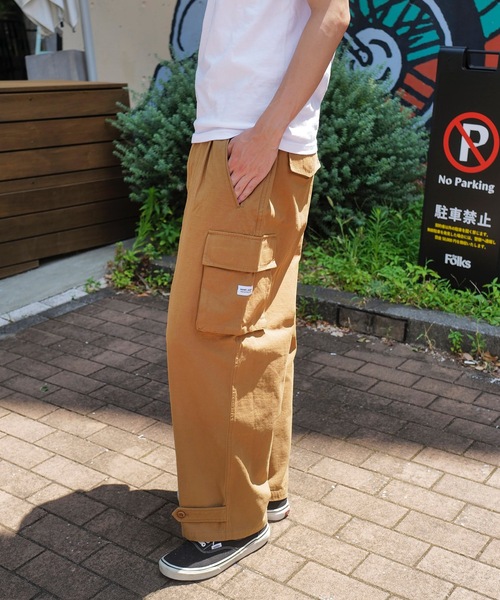 BANKS（バンクス）の「WOVEN / BANKS JOURNAL(バンクスジャーナル)カーゴパンツブランドタグ（その他パンツ・メンズ・ブラウン/カーキ・SMALL/MEDIUM/LARGE）」の11枚目の写真