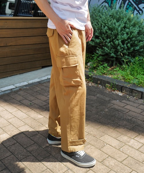 BANKS（バンクス）の「WOVEN / BANKS JOURNAL(バンクスジャーナル)カーゴパンツブランドタグ（その他パンツ・メンズ・ブラウン/カーキ・SMALL/MEDIUM/LARGE）」の12枚目の写真