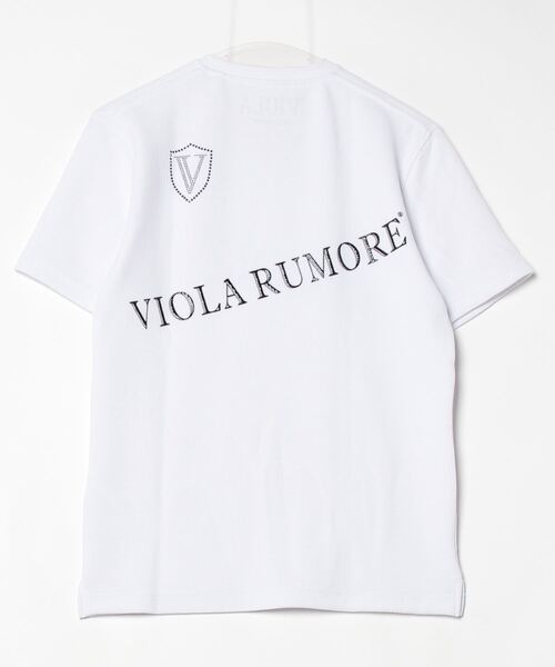 VIOLA（ヴィオラ）の「『VIOLA rumore/ヴィオラ ルモーレ』V/N半袖Tシャツ（Tシャツ/カットソー・メンズ・ブラック/ホワイト/ラベンダー・XL/L/M）」の22枚目の写真