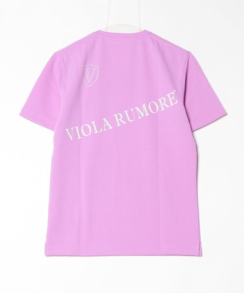 VIOLA（ヴィオラ）の「『VIOLA rumore/ヴィオラ ルモーレ』V/N半袖Tシャツ（Tシャツ/カットソー・メンズ・ブラック/ホワイト/ラベンダー・XL/L/M）」の21枚目の写真