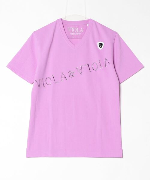 VIOLA（ヴィオラ）の「『VIOLA rumore/ヴィオラ ルモーレ』V/N半袖Tシャツ（Tシャツ/カットソー・メンズ・ブラック/ホワイト/ラベンダー・XL/L/M）」の20枚目の写真
