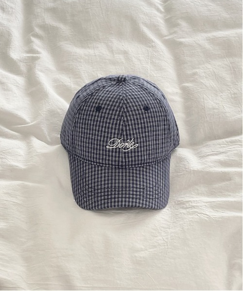 WEGO(ウィゴー)の「WEGO/アソート刺繍チェックキャップ(キャップ・レディース・ホワイト/ベージュ/ネイビー/カーキ・FREE)」の14枚目の写真