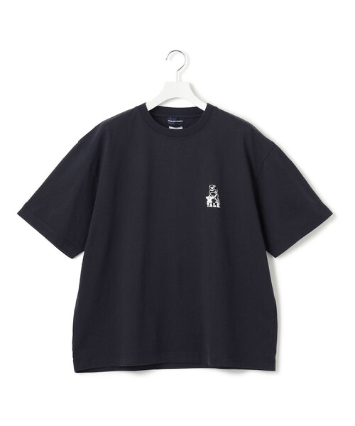 J.PRESS YORK STREET（ジェイプレスヨークストリート）の「【UNISEX】YALEバックプリント Tシャツ（Tシャツ/カットソー・メンズ・ホワイト系/ライトグリーン系/ネイビー系・SMALL/MEDIUM/LARGE）」の7枚目の写真