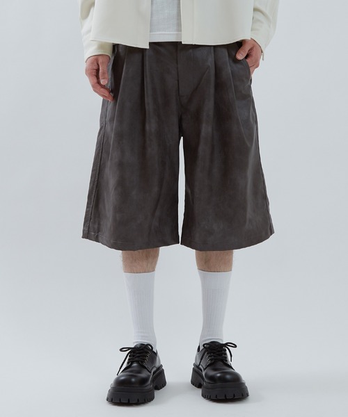 improves（インプローブス）の「PU ワイドショーツ（その他パンツ・メンズ・チャコール/ブラック・LARGE/MEDIUM）」の15枚目の写真