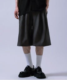 Crownor（クラウノアー）の「PU ワイドショーツ（その他パンツ）」