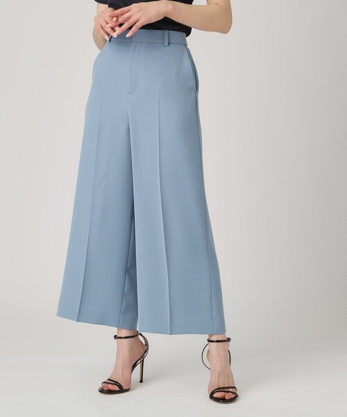 COUP DE CHANCE（クードシャンス）の「【洗える／日本製／裏付き】センタープレス入ワイドパンツ（その他パンツ・レディース・ブラック/ライトブルー/ナチュラル/ホワイト・34/36/38/42/40）」の18枚目の写真