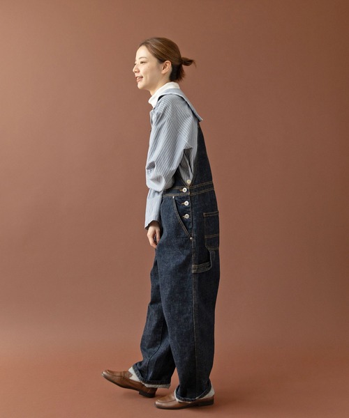 PAR ICI(パーリッシィ)の「セルヴィッチシャンブレー/ストライプ セーラーシャツ(シャツ/ブラウス・レディース・その他/サックスブルー/アイボリー・FREE)」の14枚目の写真