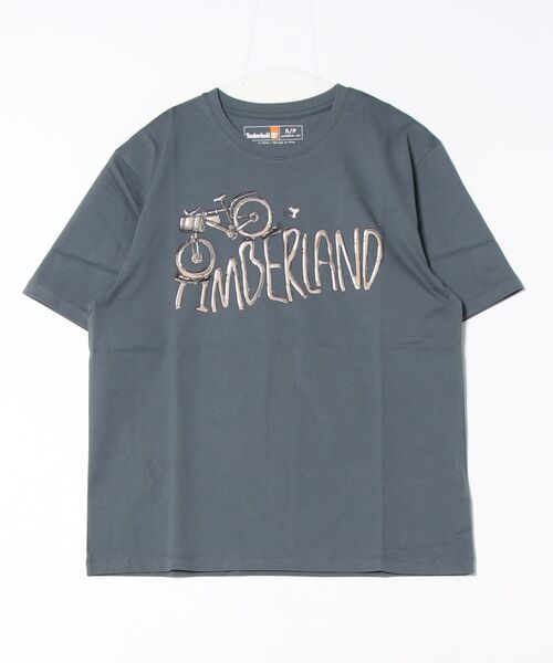 ティンバーランド バック グラフィック カップル Tシャツ Timberland（ティンバーランド）の「オールジェンダー 半袖