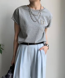 DouDou | DビジューTEE(Tシャツ/カットソー)