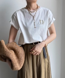 DouDou | 【完売カラー再追加！】DビジューTEE(Tシャツ/カットソー)