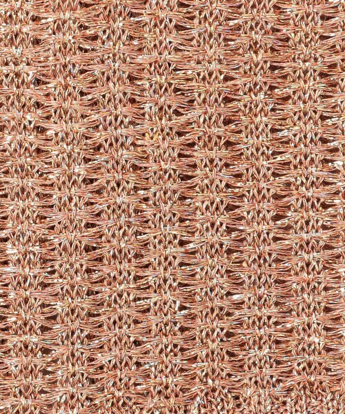 BACCA（バッカ）の「オーロラフィルム リネンビスチェ（ニット/セーター・レディース・ピンク/ホワイト・S）」の9枚目の写真