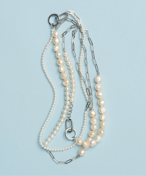 MAISON SPECIAL（メゾンスペシャル）の「【PRE-ORDER】Multiway Pearl Necklace/マルチウェイパールネックレス（ネックレス・レディース・マルチ・FREE）」の4枚目の写真