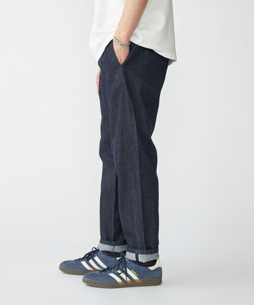 SHIPS（シップス）の「【WEB限定】SHIPS: ライト セルビッチ デニム イージー スラックス（デニムパンツ・メンズ・ネイビー/ロイヤルブルー/ブラック・SMALL/MEDIUM/LARGE/X-LARGE）」の13枚目の写真