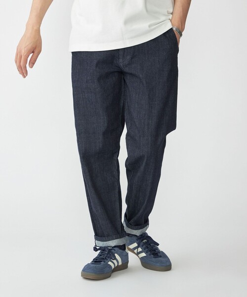 SHIPS（シップス）の「【WEB限定】SHIPS: ライト セルビッチ デニム イージー スラックス（デニムパンツ・メンズ・ネイビー/ロイヤルブルー/ブラック・SMALL/MEDIUM/LARGE/X-LARGE）」の17枚目の写真