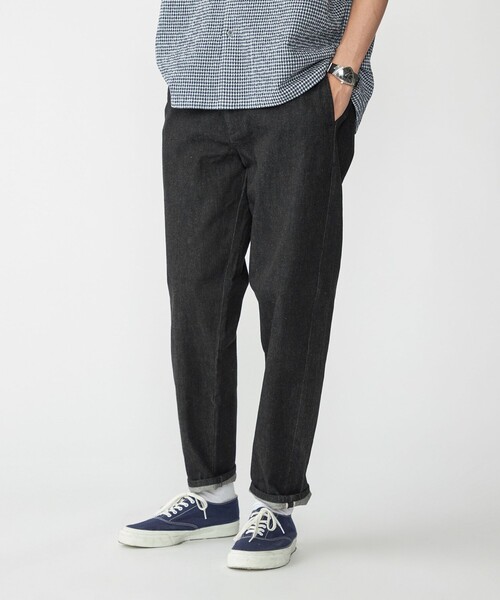 SHIPS（シップス）の「【WEB限定】SHIPS: ライト セルビッチ デニム イージー スラックス（デニムパンツ・メンズ・ネイビー/ロイヤルブルー/ブラック・SMALL/MEDIUM/LARGE/X-LARGE）」の19枚目の写真