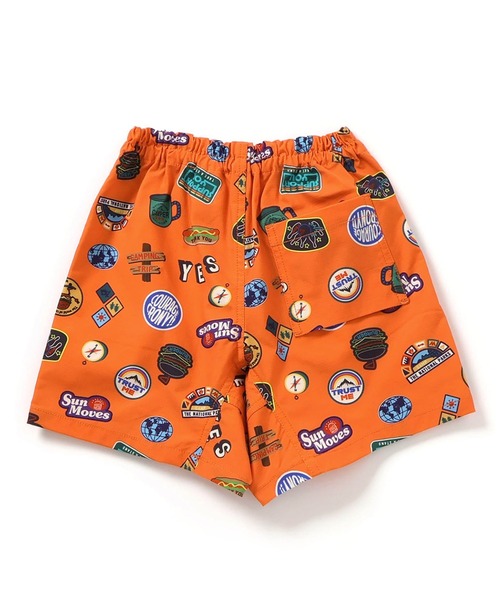 F.O.KIDS（エフオーキッズ）の「F.O.KIDS/エフオーキッズ 水陸両用アクティブパンツ柄 【４COLOR】（その他パンツ・キッズ・オレンジ/イエロー/ブラック/ネイビー・150/140/160）」の4枚目の写真