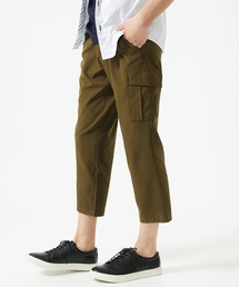 MK MICHEL KLEIN HOMME  | 【洗える / 快適高通気素材 】リネアーストレッチクロップドパンツ(その他パンツ)