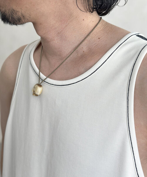 CPCM(シーピーシーエム)の「冷感加工リバーシブルタンクトップ(タンクトップ・メンズ・ネイビー/ホワイト/ブラウン/グレー・MEDIUM/LARGE)」の17枚目の写真