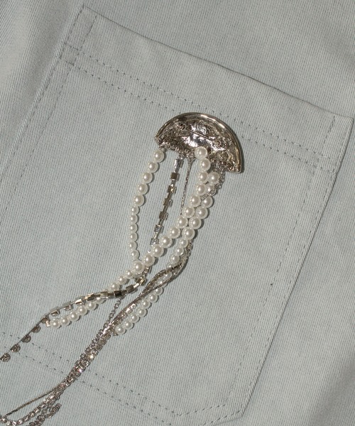 ジェリーフィッシュ ブローチ cha25s034-ファッション通販サイト