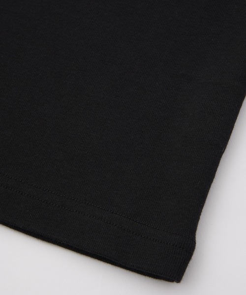 X-girl（エックスガール）の「RHINE STUD LOGO L/S BABY TEE（Tシャツ/カットソー・レディース・ブラック/ホワイト/ライトパープル・S/M）」の10枚目の写真