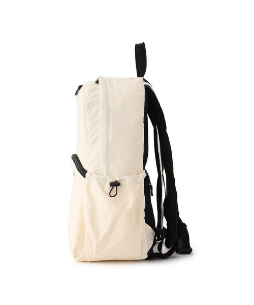 ROPE' PICNIC（ロペピクニック）の「【はっ水】キャリーオン可能サイドドロストポケットリュック（バックパック/リュック・レディース・キナリ/ブラック・FREE）」の4枚目の写真