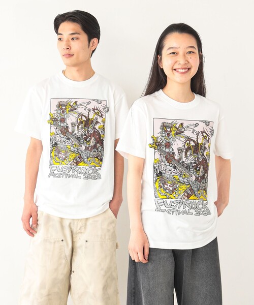 New Year Rock Festival 50tn Tシャツ BEAMS（ビームス）〈MEN〉FUJI ROCK FESTIVAL'25 / UENO KOSEI