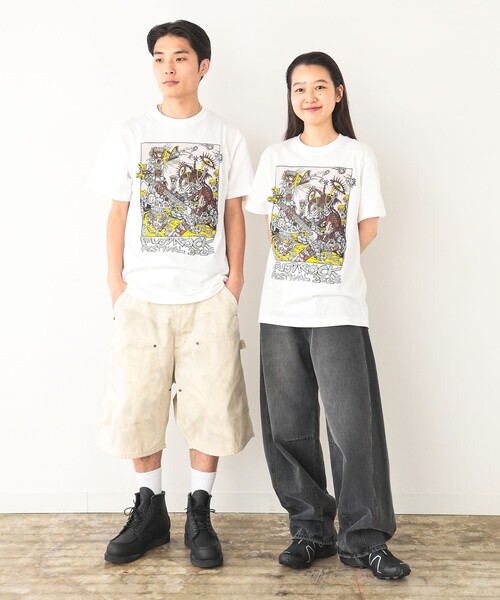 Ray BEAMS（レイビームス）の「〈WOMEN〉FUJI ROCK FESTIVAL'25 / Dwiky KA Foreverock T-SHIRT（Tシャツ/カットソー・レディース・ホワイト・SMALL）」の13枚目の写真