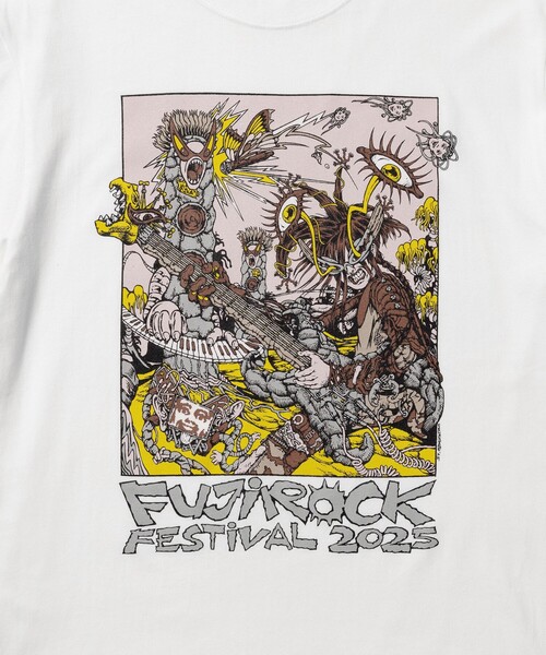 トップス verdy x FUJI ROCK FESTIVAL x BEAMS M FUJI ROCK FESTIVAL '18 official T-shirt by BEAMS | NEWS | BEAMS