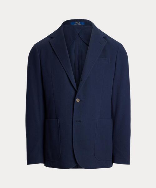 Polo ソフト モダン ジャージー ピケ ジャケット（テーラード