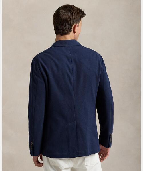 Polo ソフト モダン ジャージー ピケ ジャケット（テーラード