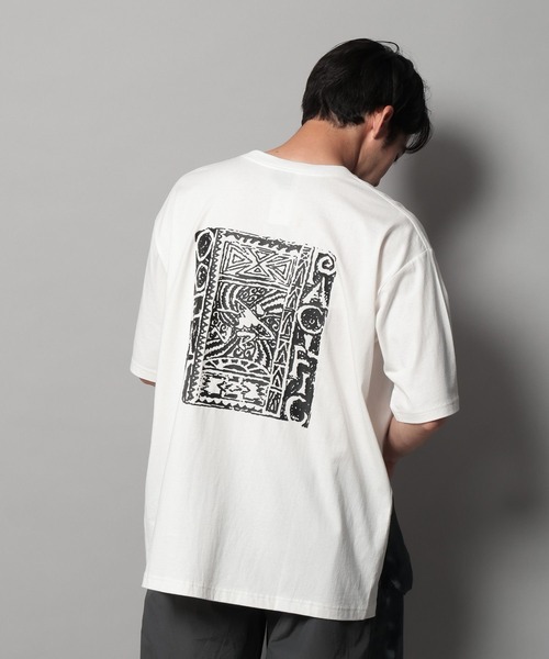 Ocean Pacific(オーシャンパシフィック)の「【Ocean Pacific(オーシャンパシフィック)】OLD PATTERNグラフィックTシャツ(Tシャツ/カットソー・メンズ・ホワイト/ブラック・MEDIUM/LARGE)」の19枚目の写真