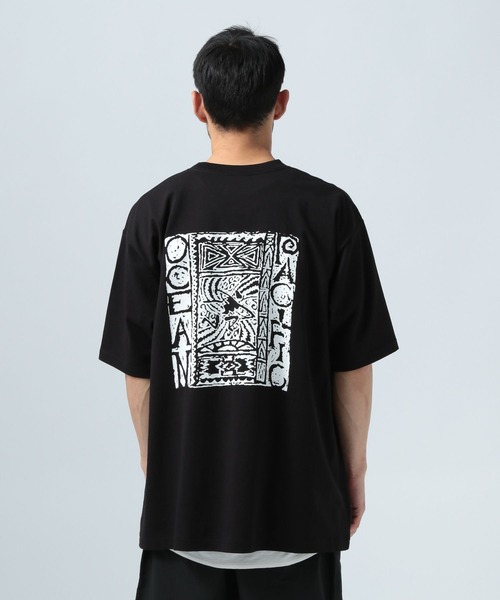 Ocean Pacific(オーシャンパシフィック)の「【Ocean Pacific(オーシャンパシフィック)】OLD PATTERNグラフィックTシャツ(Tシャツ/カットソー・メンズ・ホワイト/ブラック・MEDIUM/LARGE)」の11枚目の写真