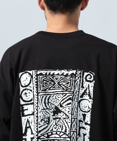 Ocean Pacific(オーシャンパシフィック)の「【Ocean Pacific(オーシャンパシフィック)】OLD PATTERNグラフィックTシャツ(Tシャツ/カットソー・メンズ・ホワイト/ブラック・MEDIUM/LARGE)」の13枚目の写真