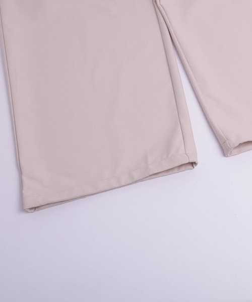 AMELY(エミリー)の「フロントジップオールインワン(つなぎ/オールインワン・レディース・アイボリー/グレー/ブラック/ピンクベージュ・C/L/M)」の18枚目の写真