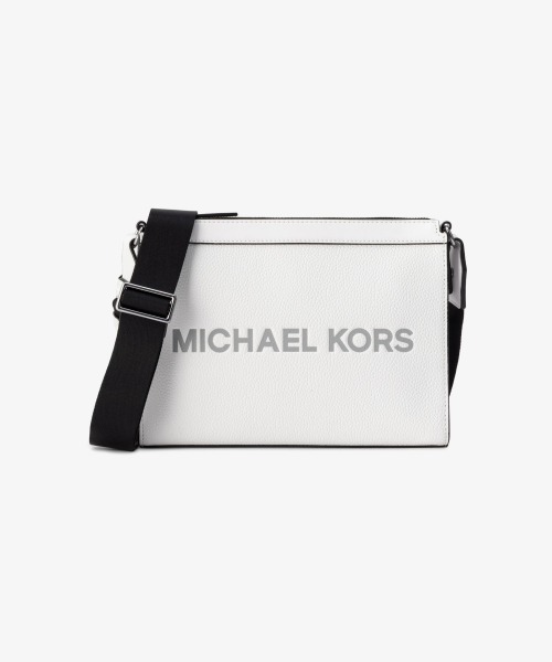 国内即送 MichaelKors クロスボディ ミニ ポーチ付 32S3GJ6C8B MICHAEL KORS マイケルコース ショルダーバッグ MK シグネチャー
