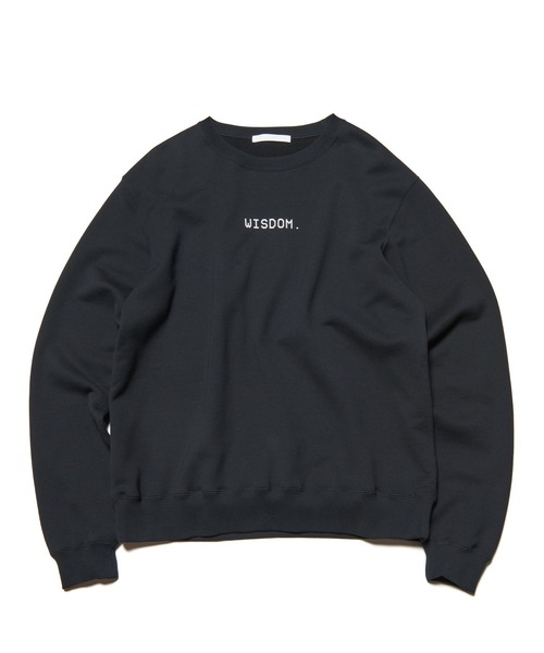 SOPHNET.（ソフネット）の「WISDOM. SWEATSHIRT（スウェット・メンズ・ブラック/ホワイト・2/3/4/5/1）」の2枚目の写真