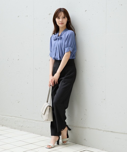 Andemiu(アンデミュウ)の「ポケットハイウエストパンツ576750(その他パンツ・レディース・ブラック/チャコールグレー/ブラウン・SMALL/MEDIUM)」の7枚目の写真