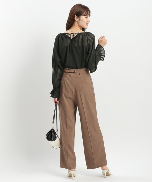 Andemiu(アンデミュウ)の「ポケットハイウエストパンツ576750(その他パンツ・レディース・ブラック/チャコールグレー/ブラウン・SMALL/MEDIUM)」の15枚目の写真